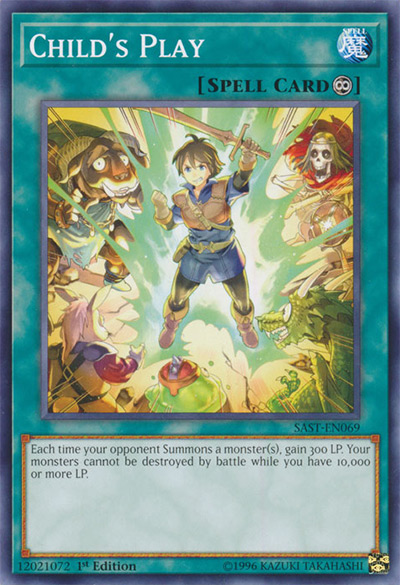 Child’s Play Yu-Gi-Oh Card