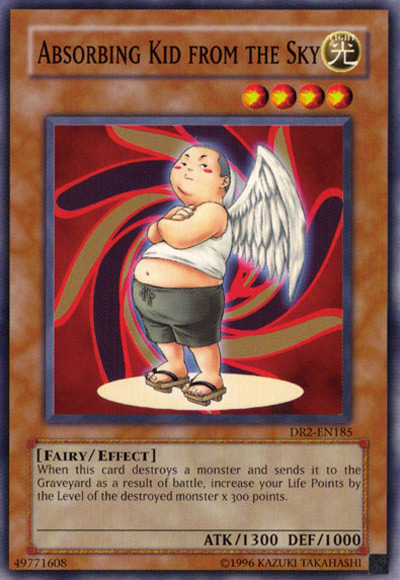 Absorbing Kid from the Sky YGO Card