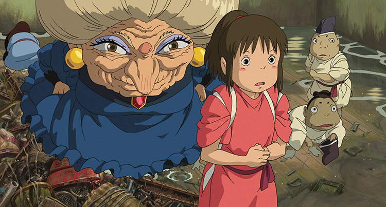 Spirited Away anime screenshot