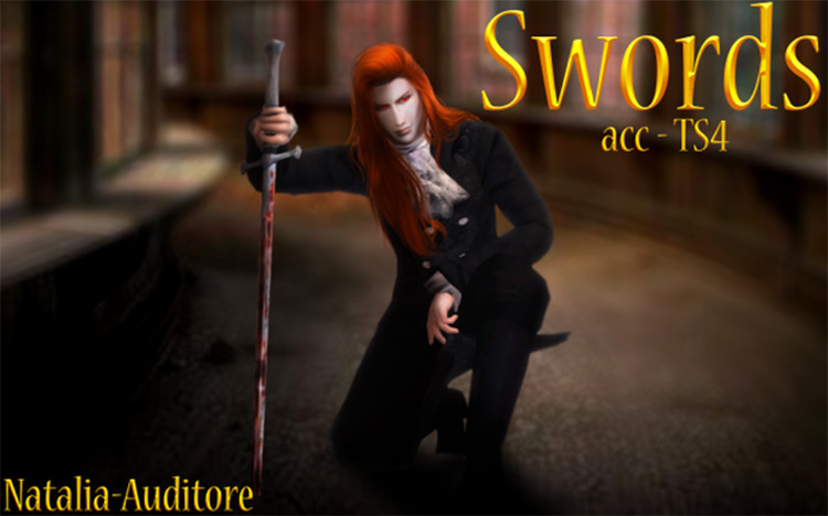 Sword Master CC for Sims 4