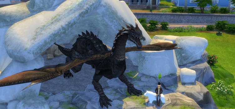 Sims 4 Dragon CC: Wings, Horns, Tattoos & More – FandomSpot