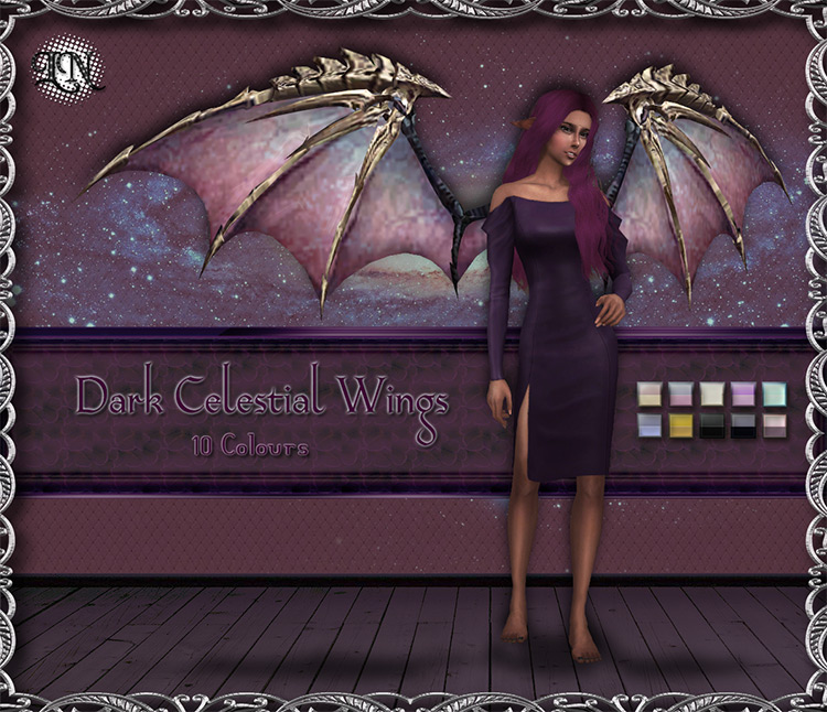 Sims 4 Dragon CC  Wings  Horns  Tattoos   More   FandomSpot - 45