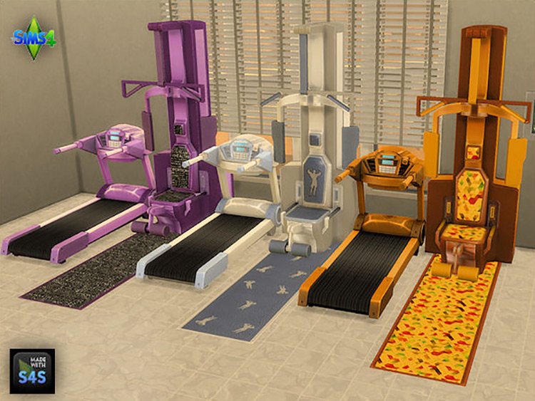 Sims 4 CC  Weights  Treadmills   Home Gym Equipment   FandomSpot - 29