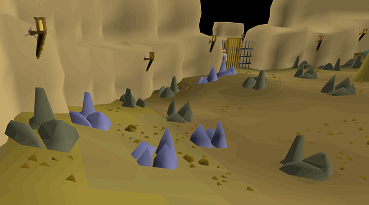Mithril rock locations in the mining guild / OSRS