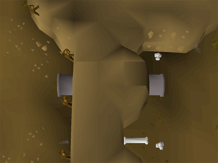 Taverly Dungeon Obstacle Pipe in OSRS