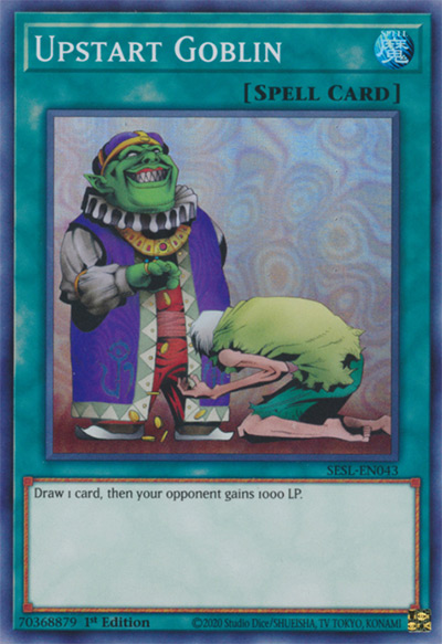 Upstart Goblin Yu-Gi-Oh Card