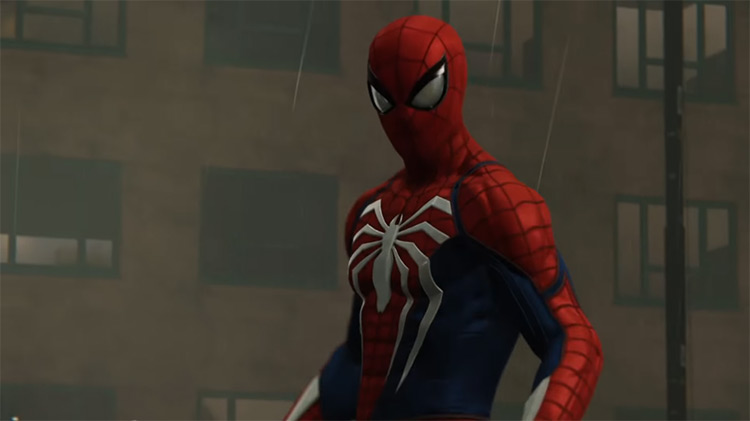 Spider-Man from Marvel’s Spider-Man game screenshot