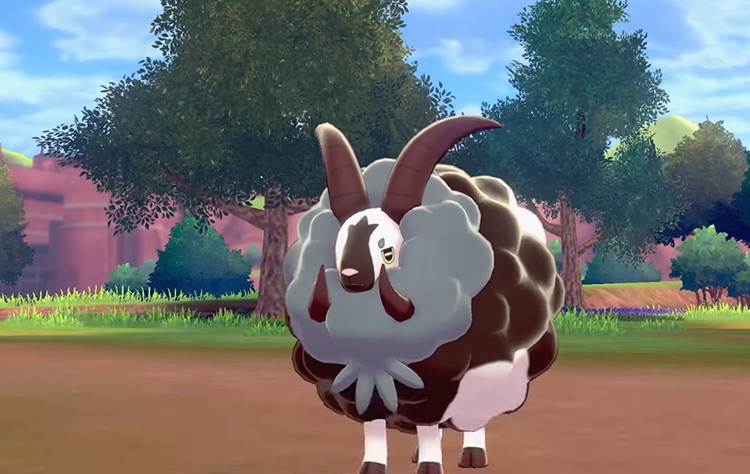 Shiny Dubwool in Pokémon SWSH