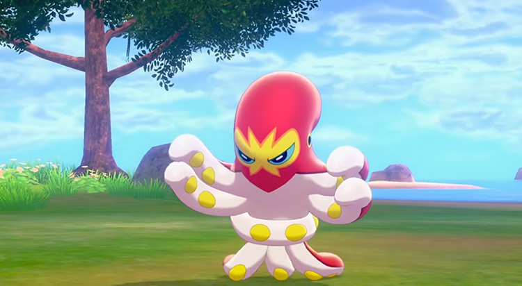 Shiny Grapploct from Pokémon Sword & Shield