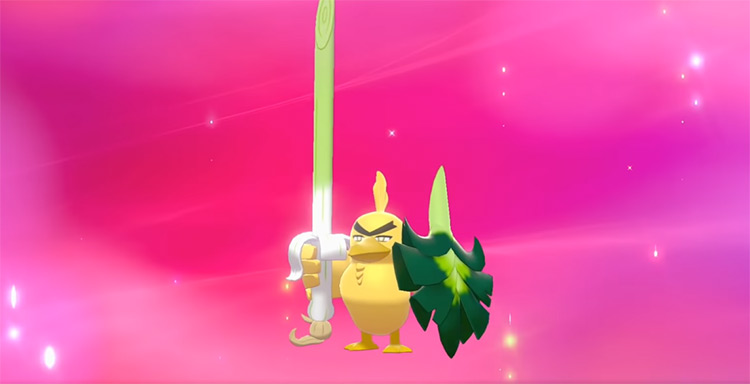 Shiny Sirfetch’d from Pokémon SWSH