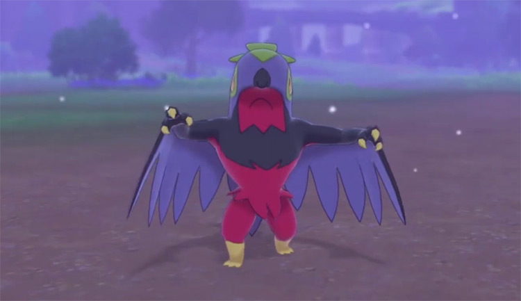 Shiny Hawlucha in Pokémon SWSH