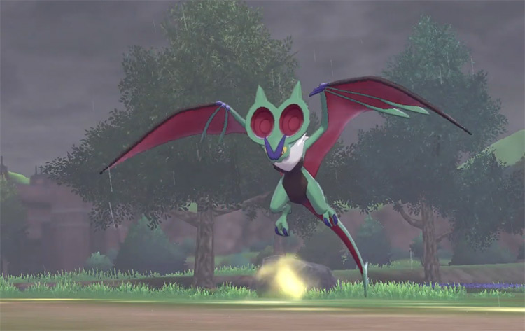 Shiny Noivern in Pokémon SWSH