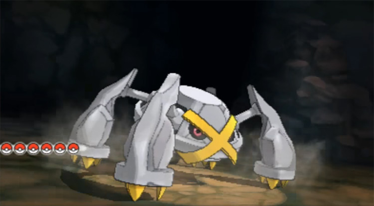 Shiny Metagross from Pokémon Omega Ruby and Alpha Sapphire