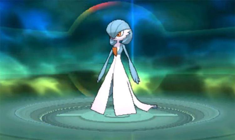 Shiny Gardevoir from Pokémon Omega Ruby and Alpha Sapphire