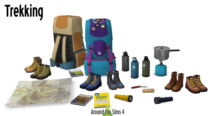 Trekking Pack for The Sims 4