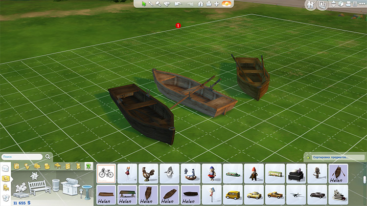 Custom Fishing CC Set for The Sims 4