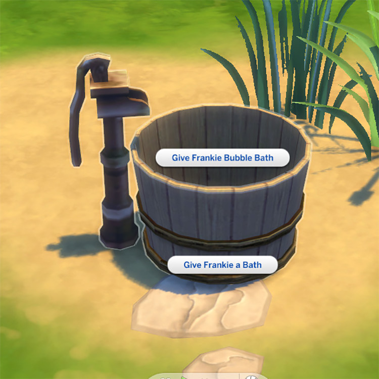 Toddler Washtub / Sims 4 CC