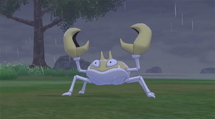 Water-type Shiny Krabby Pokémon