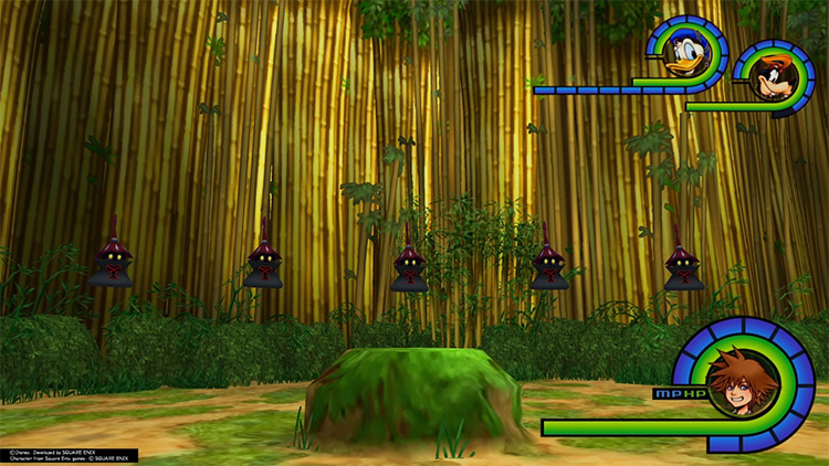 The Black Ballade Heartless Game in Deep Jungle / Kingdom Hearts 1.5