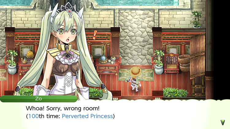 Perverted Princess title (after 100+ times) / Rune Factory 4