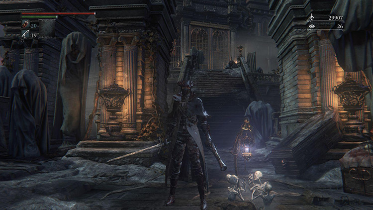 The Upper Cathedral Ward Lamp / Bloodborne