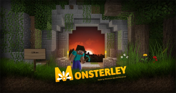 Monsterley HD Universal Minecraft Texture Pack