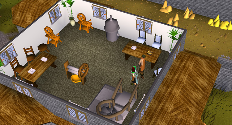 Upstairs of the Crafting Guild / OSRS