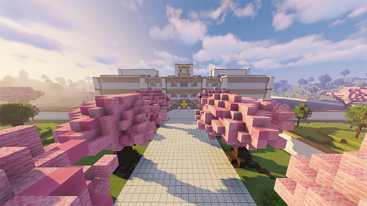 Yandere Simulator High School: Hide And Seek Map for Minecraft