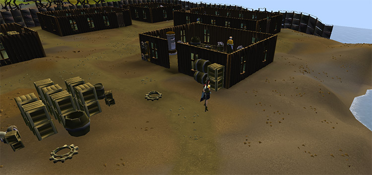 The Piscatoris fishing colony / OSRS