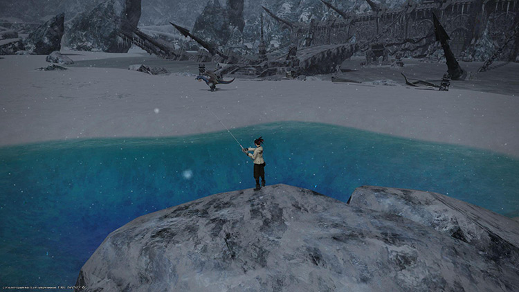 The South Banepool in Coerthas Western Highlands / Final Fantasy XIV