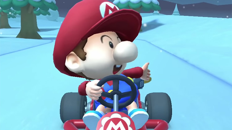 Baby Mario from Super Mario Series