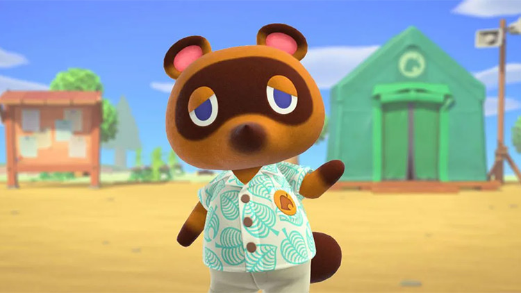 Tom Nook from Animal Crossing