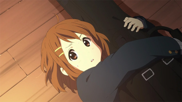 Yui Hirasawa from K-On! Anime screenshot