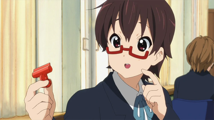 Nodoka Manabe from K-On! Anime screenshot
