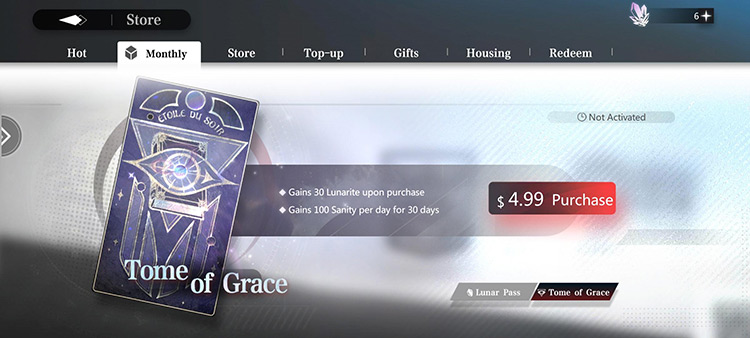 Tome of Grace (Monthly Pack) / Soul Tide