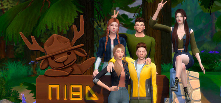 Camping Pose Pack (TS4)