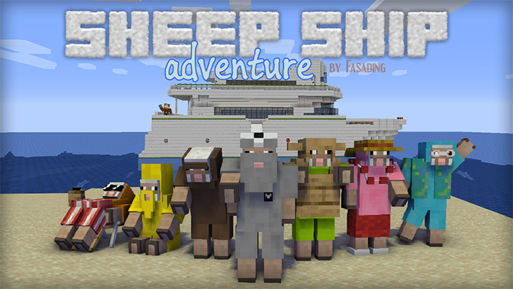 Sheep Ship Adventure / Minecraft Map