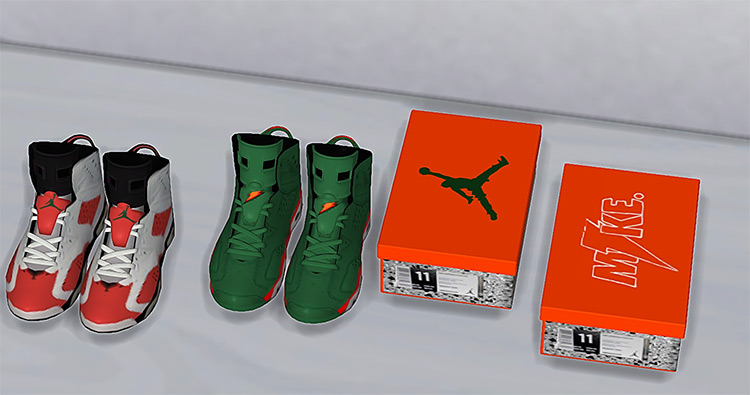 Gatorade Shoe Set Conversion by yourdorkbrains Sims 4 CC