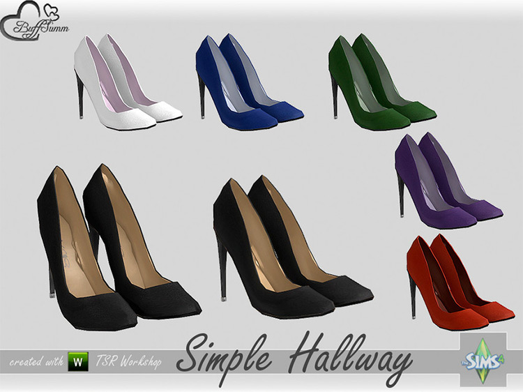 Simple Hallway Pumps (Deco Only!) by BuffSumm for Sims 4