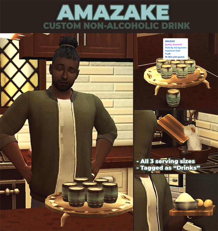 Amazake / Sims 4 CC
