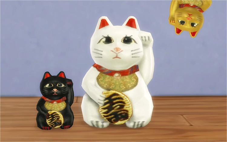 Beckoning Cat / Sims 4 CC