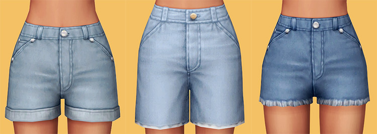 Summer Basics Collection / Sims 4 CC