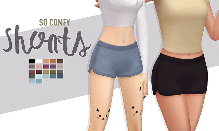 So Comfy Shorts / Sims 4 CC