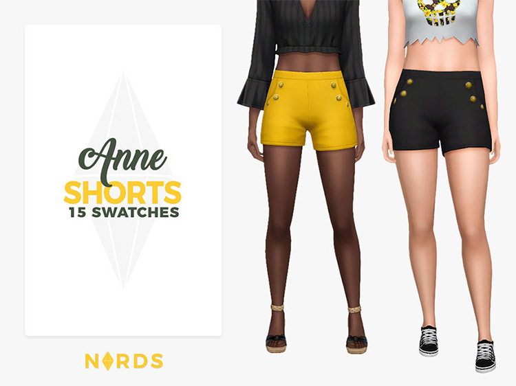 Sims 4 Maxis Match Shorts CC  Girls   Guys    FandomSpot - 67