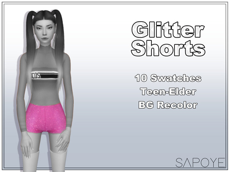 Sims 4 Maxis Match Shorts CC  Girls   Guys    FandomSpot - 31