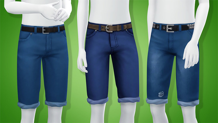 Sims 4 Maxis Match Shorts Cc Girls Guys Fandomspot