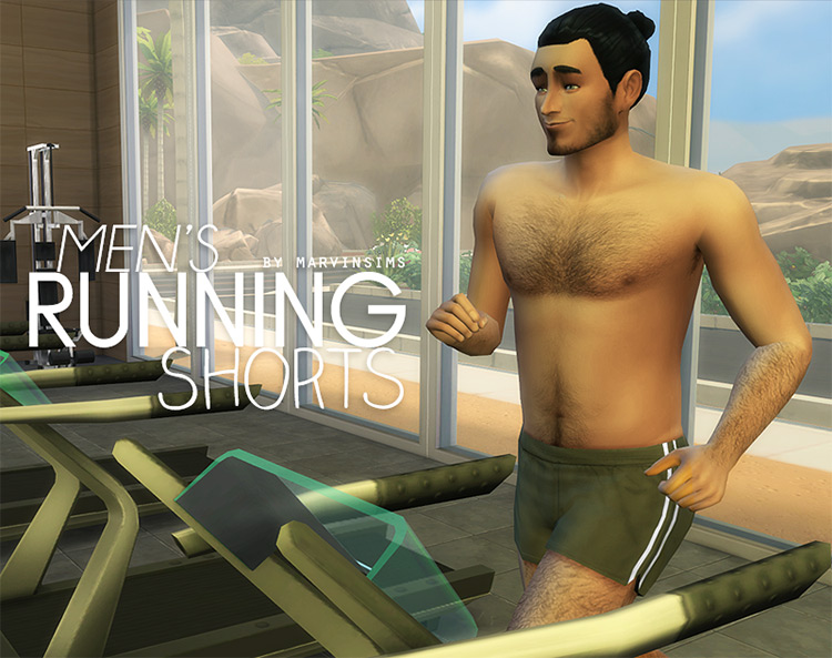 Men’s Running Shorts / Sims 4 CC