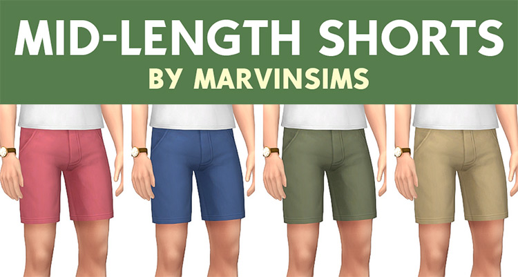 Sims 4 Maxis Match Shorts CC  Girls   Guys    FandomSpot - 65