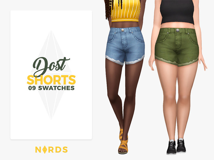 Dost Shorts / Sims 4 CC