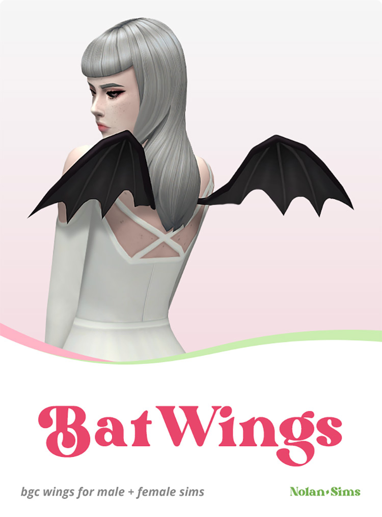 Bat Wings / Sims 4 CC